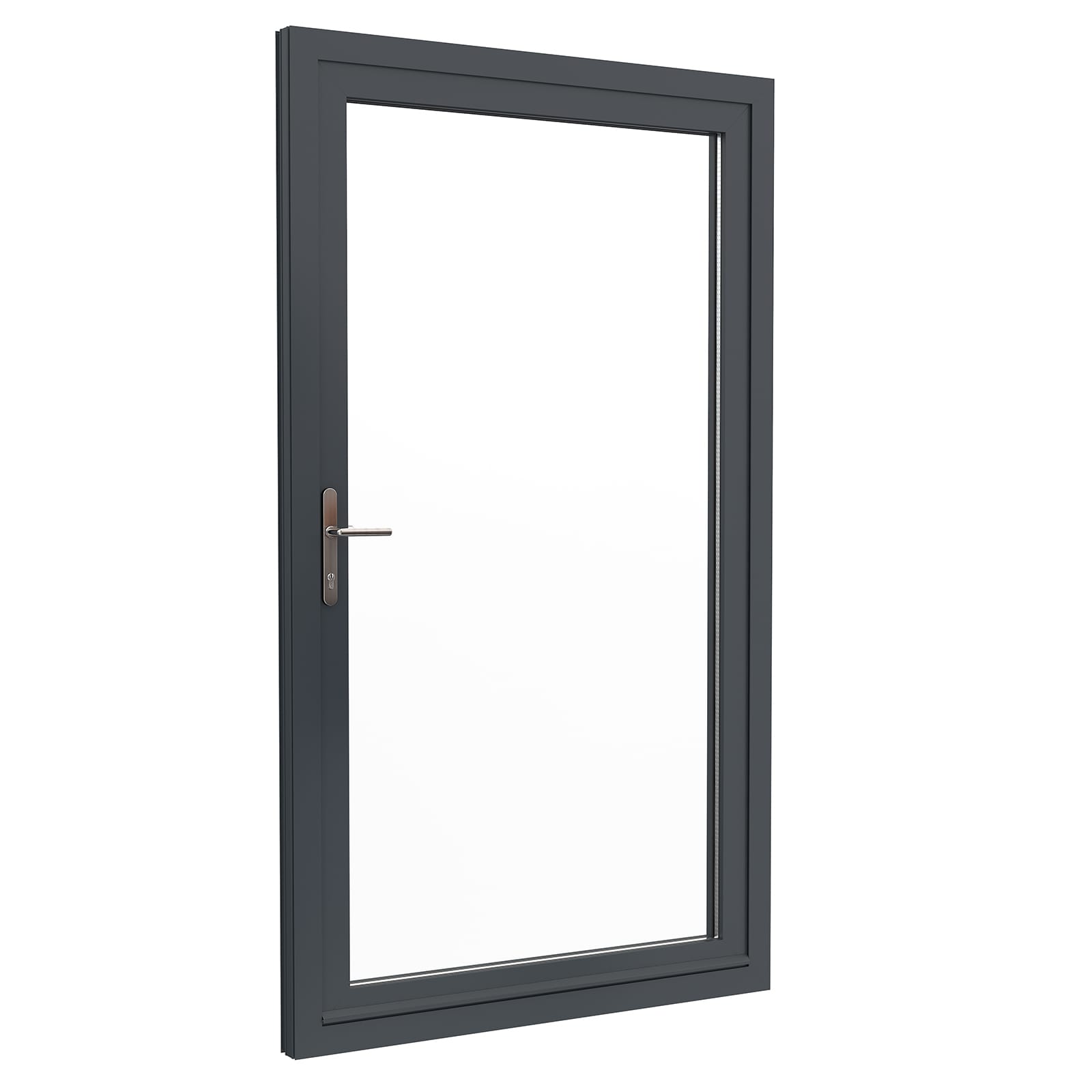 Alitherm 400 Door with full height glass