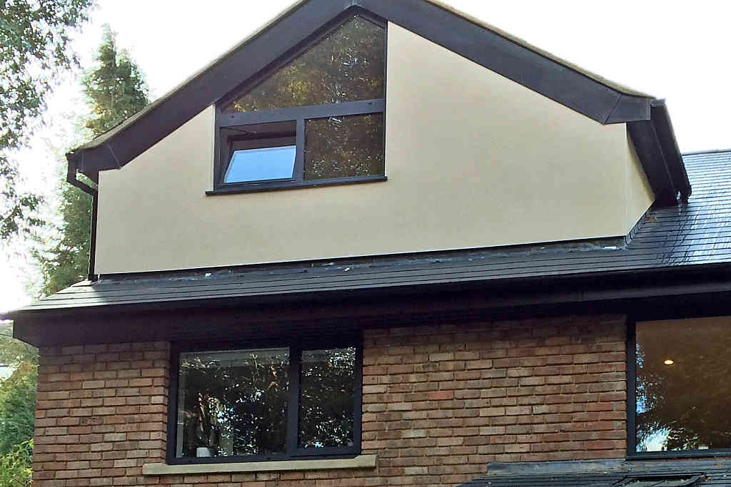 Visoline aluminium window solution is both contemporary and versatile at this Ilkley property