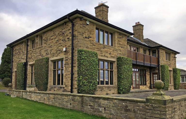 Thermally efficient Smart Alitherm Heritage aluminium windows replaces steel crittal windows at Harrogate Manor House in North Yorkshire.