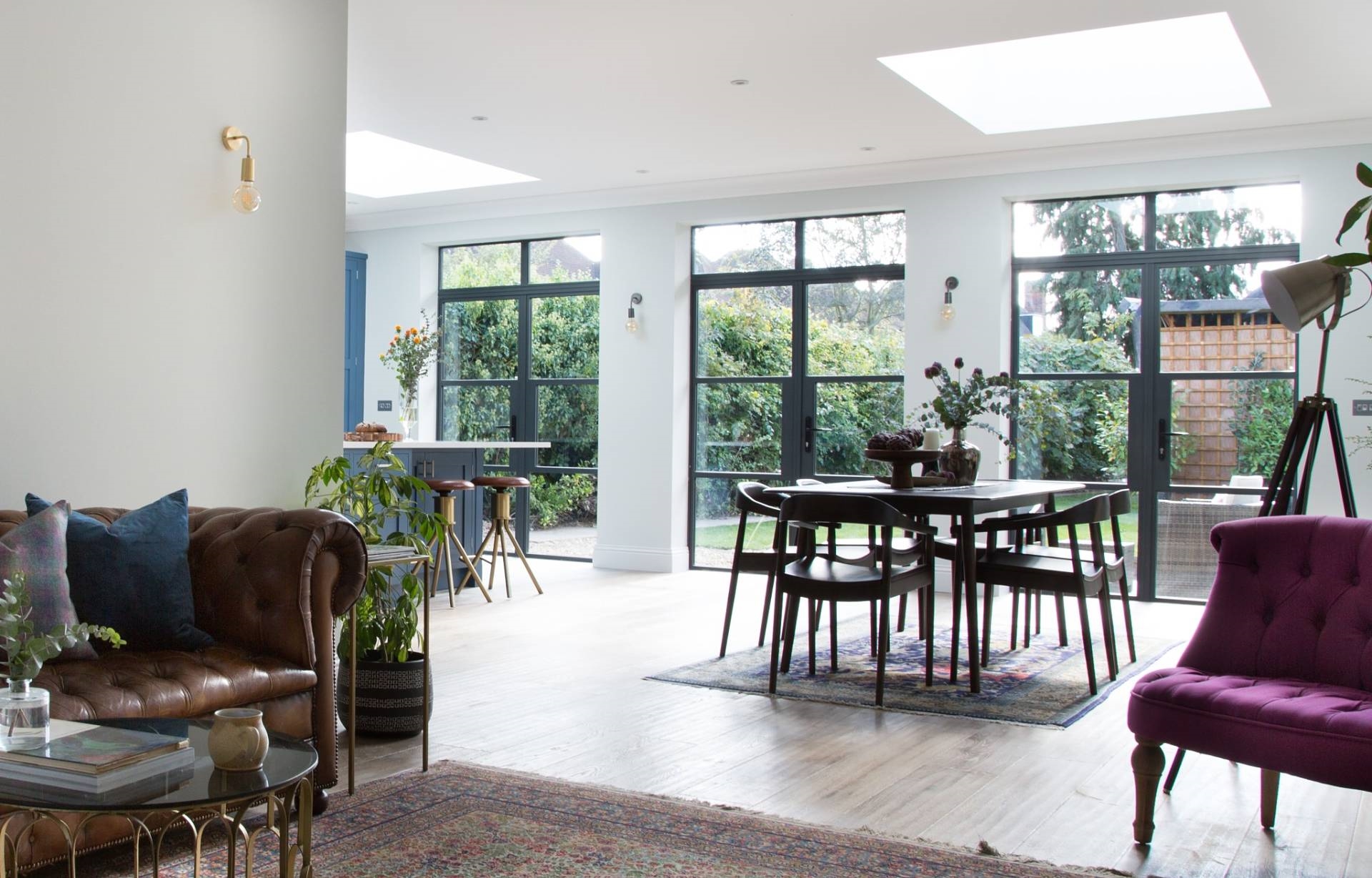 Steel alternative French Doors London