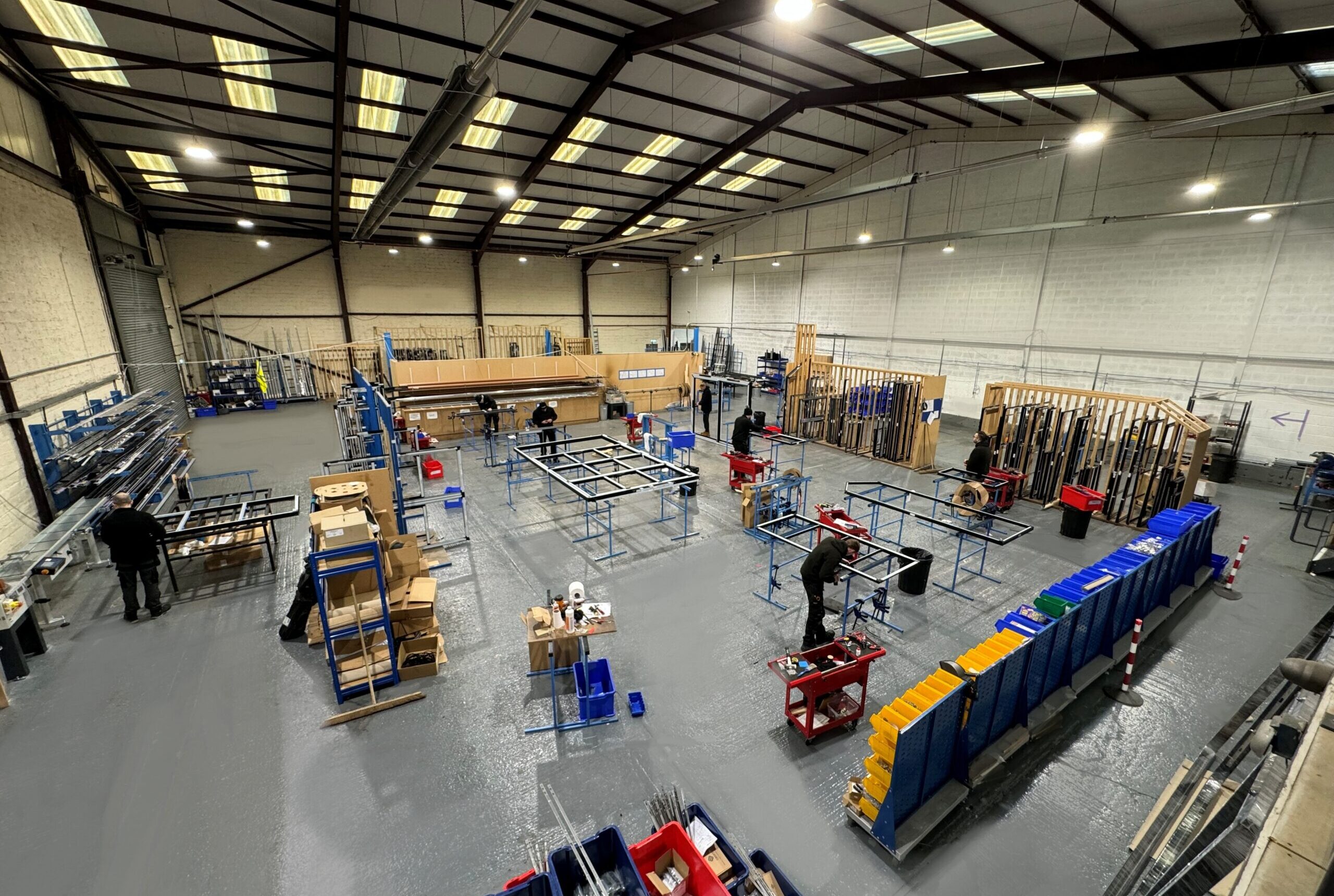 Marlin aluminium and door manufacturing factory