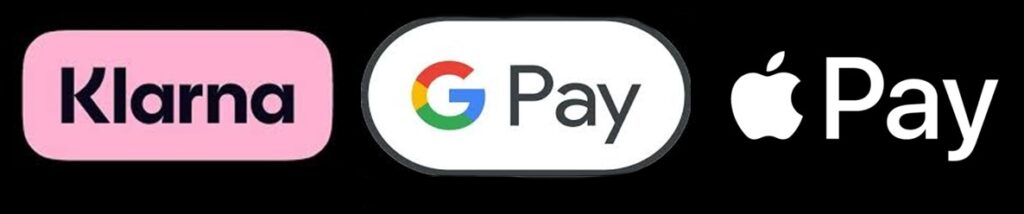 klarna Gpay apple pay