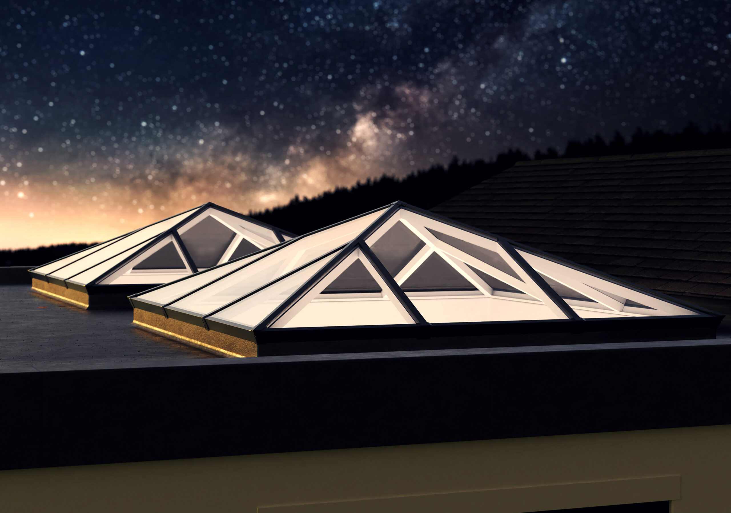 S1 Lantern night time views